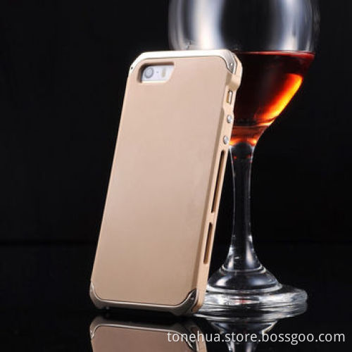Fashion Business Covers for iPhone5/5S with Metal Frame